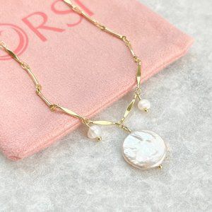 New ORSI Muriel Pearl Necklace